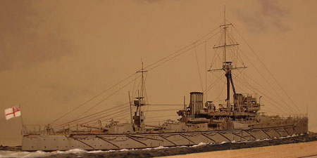 [模型欣賞]：英軍“無(wú)畏”號(hào)戰(zhàn)列艦