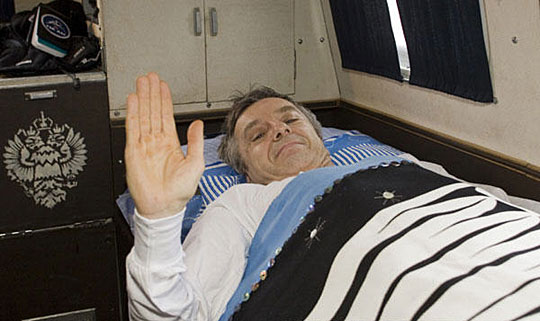 俄“聯盟”載人飛船著陸