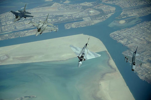 巴基斯坦殲7戰機現身中東軍演