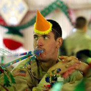 外國軍人如何過節(jié)？