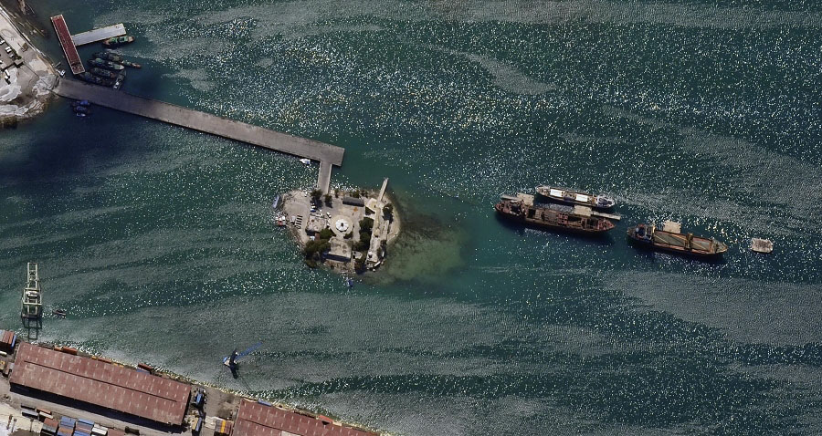 震撼！空中拍攝的海地地震災區高清晰大圖