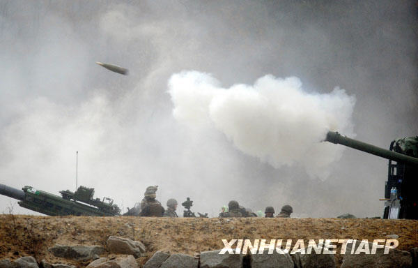 美韓繼續“關鍵決心”聯合軍演[組圖]