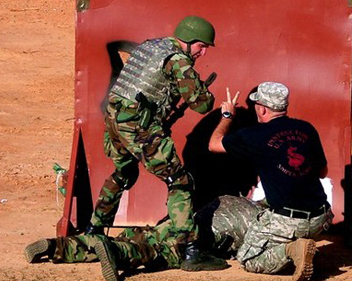 圖片直擊美國陸軍狙擊手“魔鬼”競賽