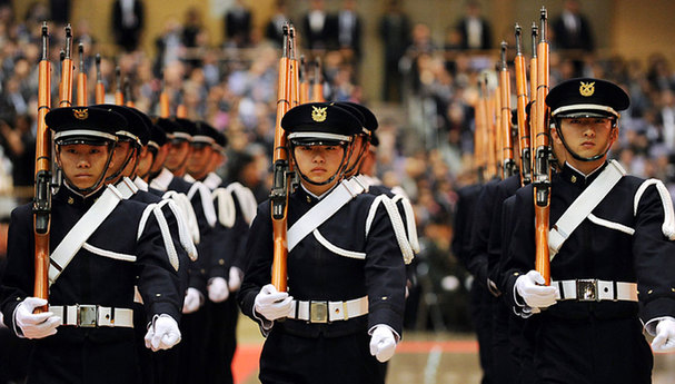 日本國防學院舉行畢業典禮