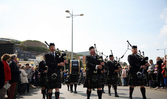 英國澤西島慶祝解放65周年