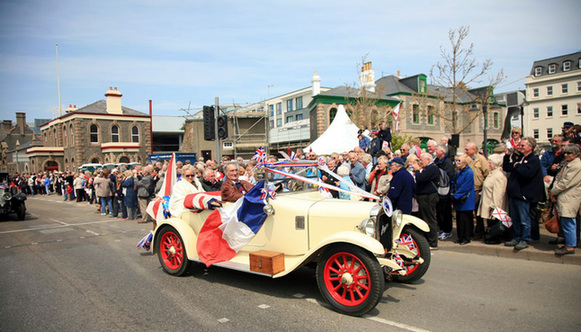 英國澤西島慶祝解放65周年