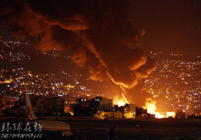 以軍空襲貝魯特國際機場