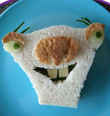 如何做飯孩子才愛吃？英一父親創(chuàng)異型三明治成名人