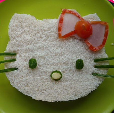 如何做飯孩子才愛吃？英一父親創異型三明治成名人