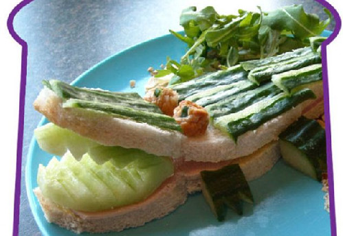 如何做飯孩子才愛吃？英一父親創(chuàng)異型三明治成名人