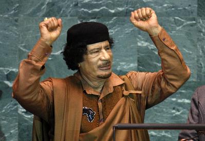 卡扎菲在紐約“無(wú)家可歸” 剛搭上帳篷就被勒令拆除