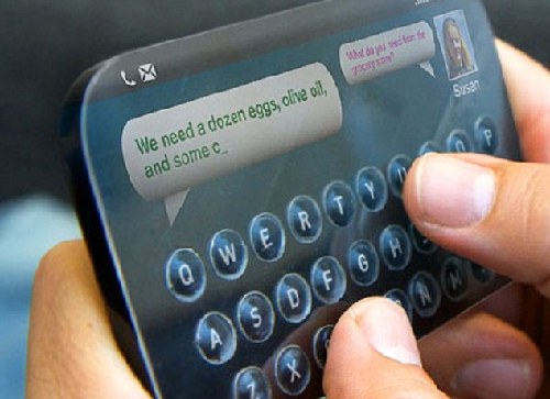 美公司新技術(shù)使鍵盤和觸摸屏完美結(jié)合 鍵盤可隨時(shí)出現(xiàn)和消失