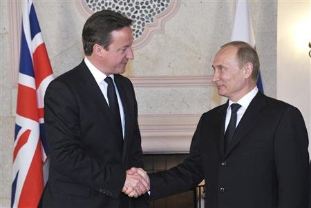 黑帶高手普京考慮赴倫敦看柔道 祝卡梅倫成功辦奧運