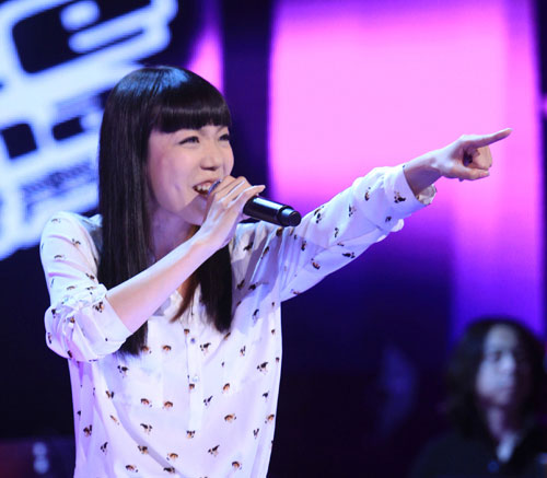 搖滾小魔女吳莫愁唱響《好聲音》 楊坤甘敗下風