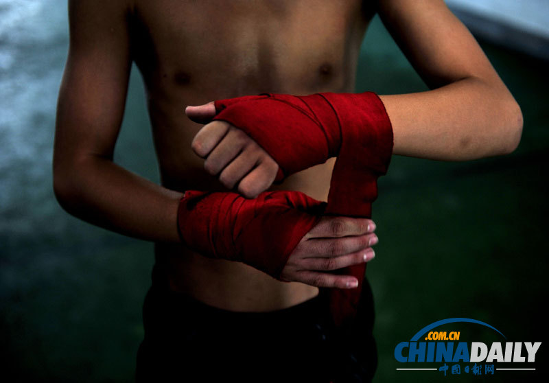 圖片故事：拳擊小子