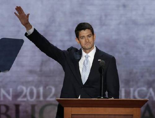 美國(guó)共和黨副總統(tǒng)候選人瑞安反對(duì)芝加哥教師罷工