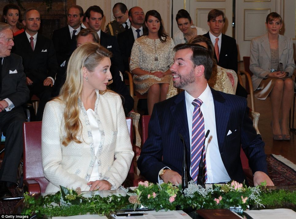 盧森堡王儲大婚獲空前關注 全球王室成員云集