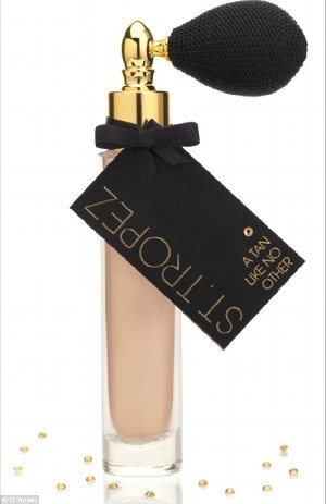 世界最貴茶色噴霧含鉆石！200英鎊打造圣誕聚會炫彩肌膚