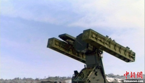 朝鮮中央電視臺公開短程地對空導彈系統畫面