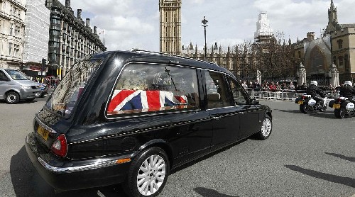 撒切爾遺體移入議會大廈教堂 英媒發布葬禮路線圖