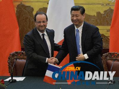 奧朗德滿載希望開啟訪華之旅 與中方對話內容受關注