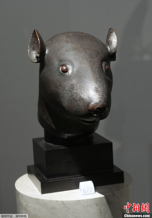 法國皮諾家族宣布將所購圓明園獸首無償送交中國