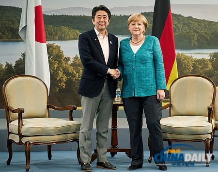 默克爾批評安倍日元貶值政策 指其殃及他國