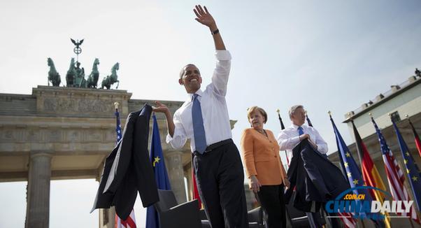 奧巴馬德國柏林演講吁削減戰略核武