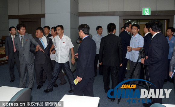 朝韓會談爆發(fā)肢體沖突 朝方關(guān)停電梯令韓方陷被動