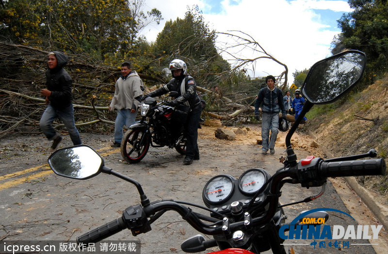 哥倫比亞全國大罷工要求下調汽油價格 引發警民沖突（組圖）