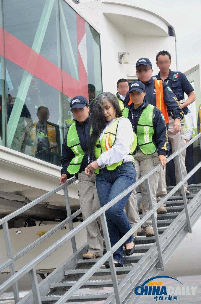 墨西哥大毒梟“太平洋女王”被押解回國（高清組圖）
