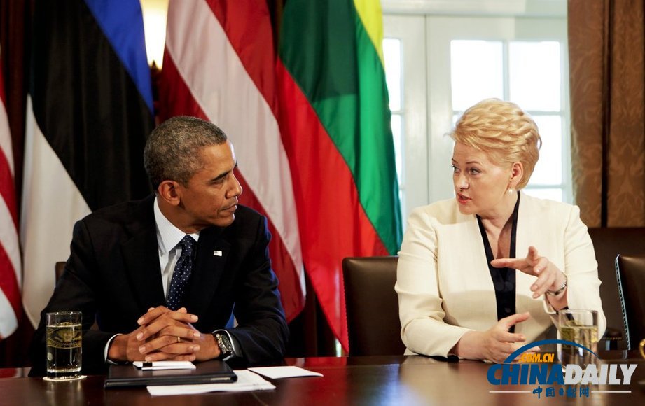 奧巴馬白宮戰情室召開安全會議 討論敘利亞局勢（高清組圖）