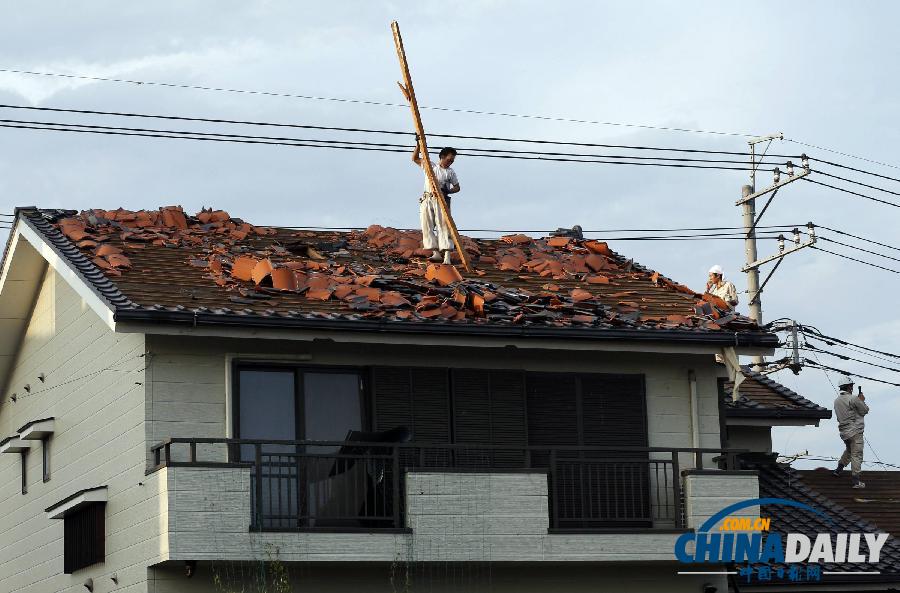 日本多地遭疑似龍卷風襲擊 致數十人受傷