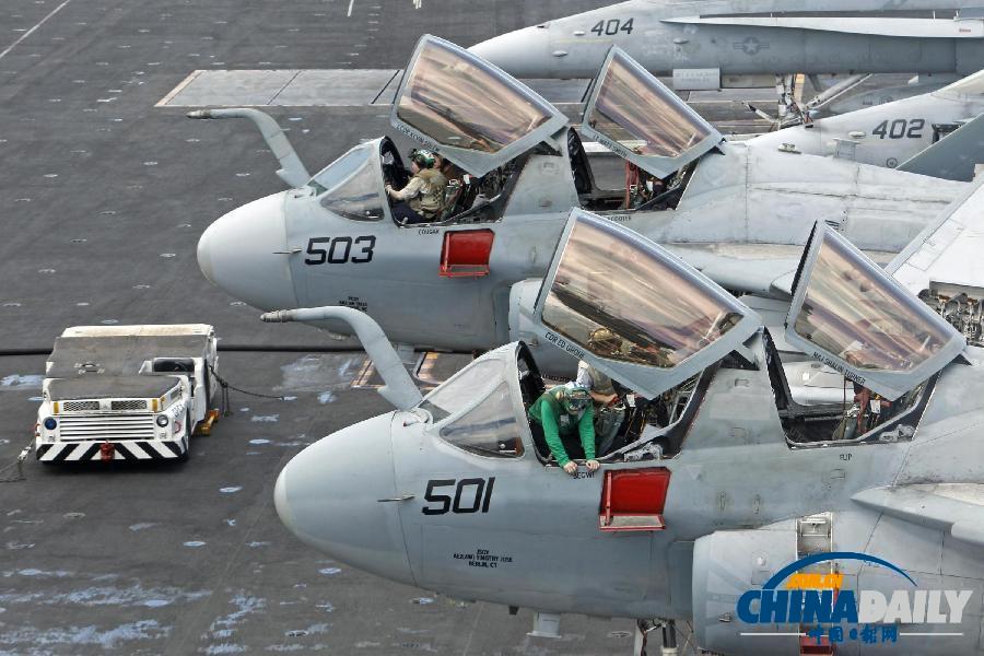 美國“尼米茲”號航母紅海待命 或參與對敘軍事行動