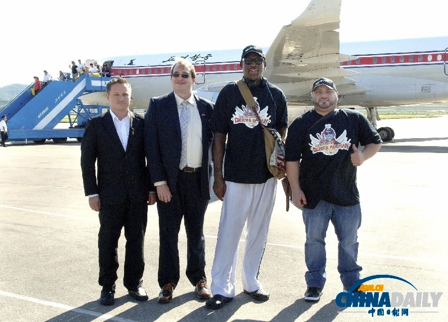 美國(guó)前NBA球星羅德曼抵達(dá)平壤 盼與金正恩共進(jìn)晚餐