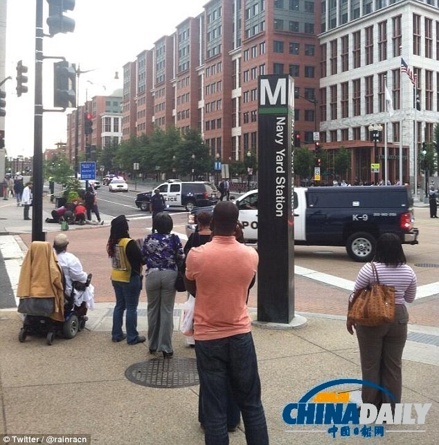 美國華盛頓海軍工廠發生槍擊案 10多人死傷兩嫌犯在逃