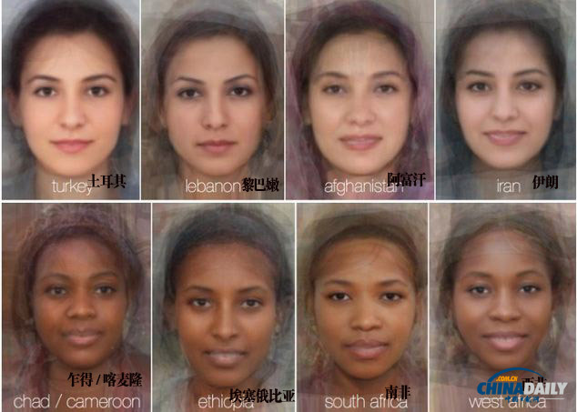 各國女性平均長相啥樣？格拉斯哥大學告訴你答案