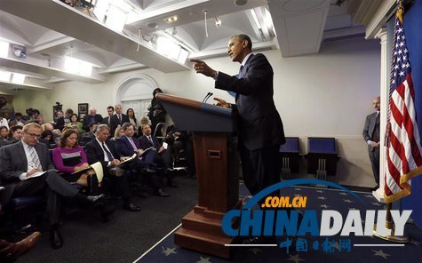 奧巴馬稱取消亞洲之行中國受益 美國海外聲譽受損