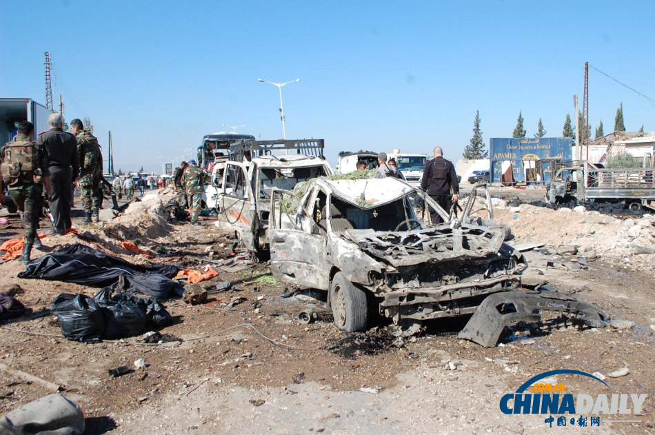 敘中部發生汽車炸彈爆炸襲擊 至少30人死亡