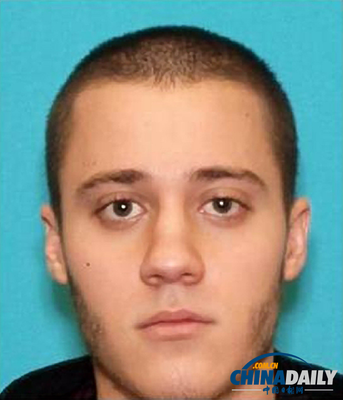 圖：美洛杉磯機場槍擊案嫌犯照片曝光 系23歲白人男子