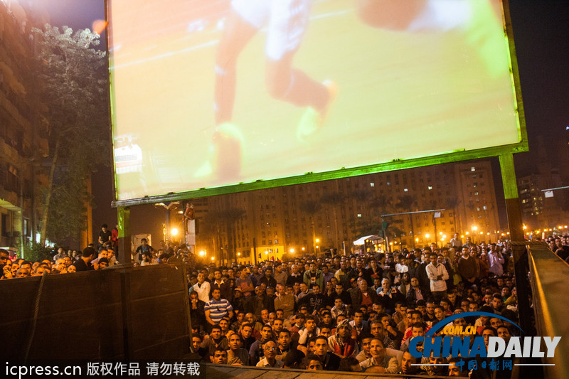 埃及民眾集會示威 紀念兩年前流血沖突事件