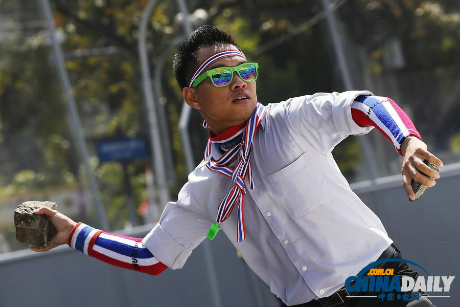 泰國反政府示威引發暴力沖突 2人死亡45人受傷