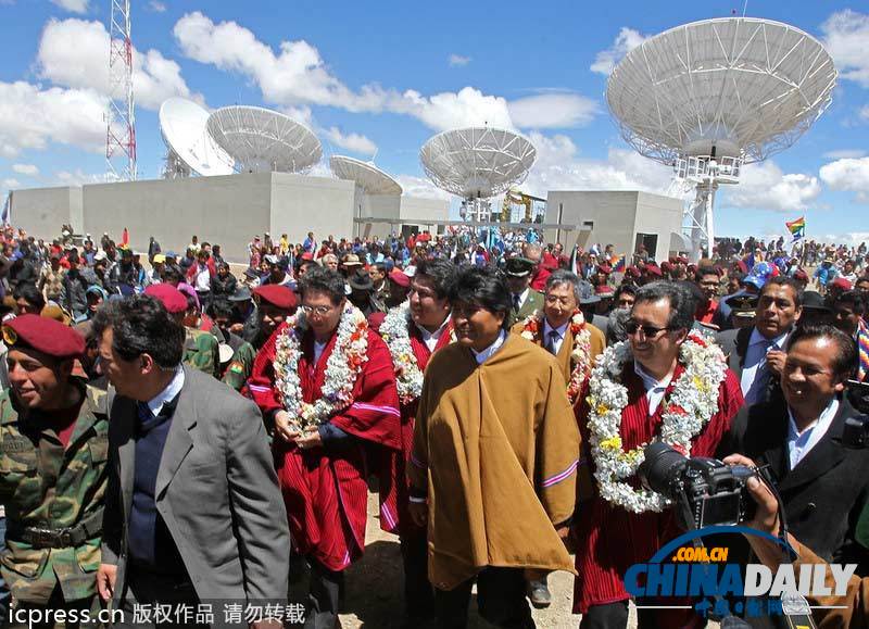 中國將發射玻利維亞衛星 玻總統將來華親臨現場