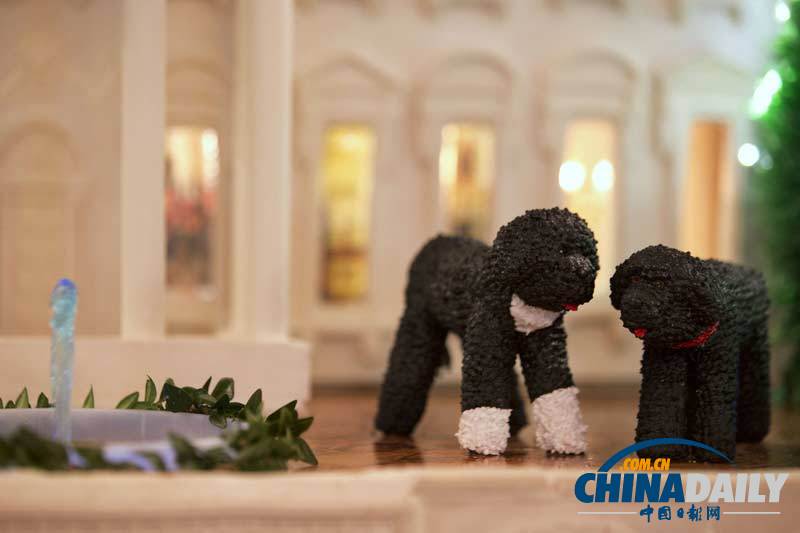 白宮圣誕節(jié)裝飾先睹為快 充滿濃郁節(jié)日氛圍