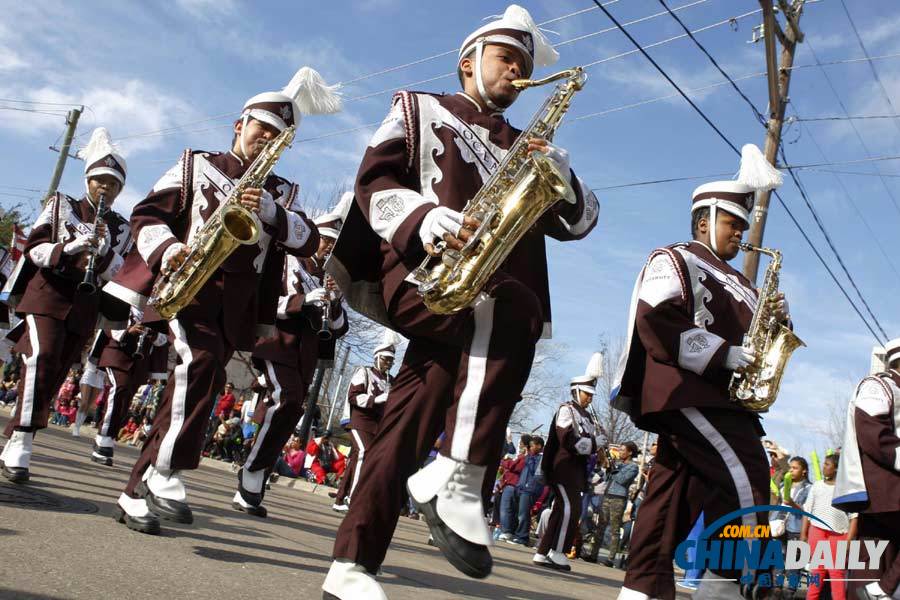 美國各地民眾慶祝馬丁·路德·金紀念日