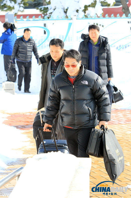 韓“先遣部隊”赴朝 為離散家屬團聚活動做準備