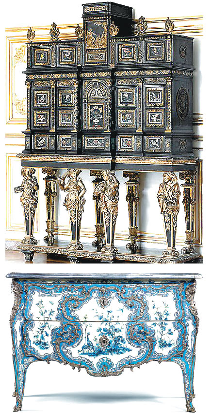 Furniture masterpieces from the 18th century showing at Versailles