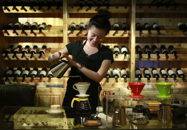 Cafe coffers are full, but coffee has no moxie