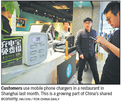 Shared Economy Branches Out