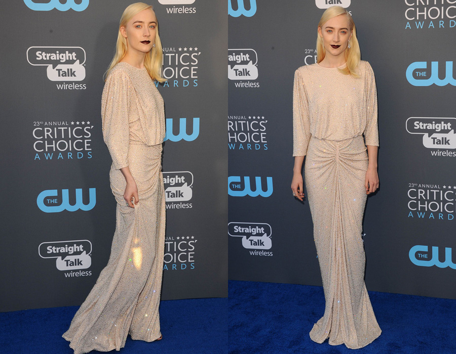 第23屆美國(guó)評(píng)論家選擇獎(jiǎng)紅毯秀的最美瞬間（組圖）